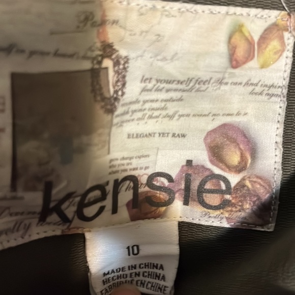 KENZIE cropped peacoat with 3/4 sleeves size 10 - Picture 9 of 9